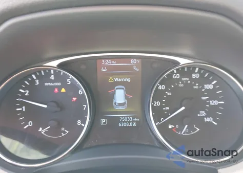 2015 Nissan Rogue Sv z USA, uszkodzony, nr VIN KNMAT2MT0FP591782